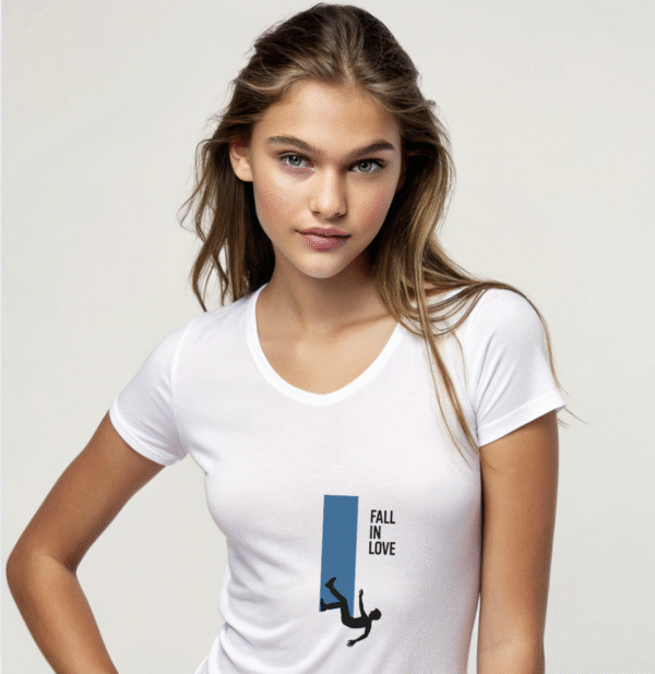 "FALL IN LOVE" T-shirt - Image 5